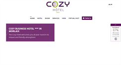 Desktop Screenshot of cozyhotel-morlaix.com